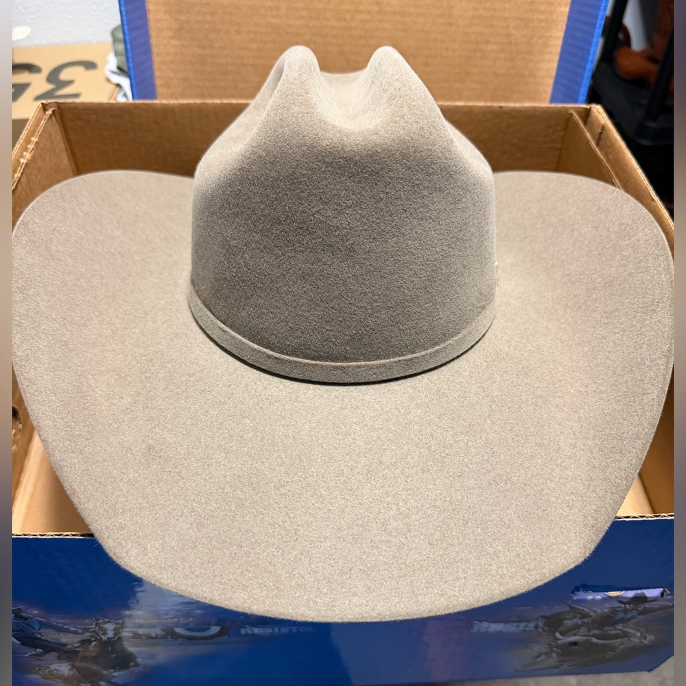 Resistol Black Cowboy Hat